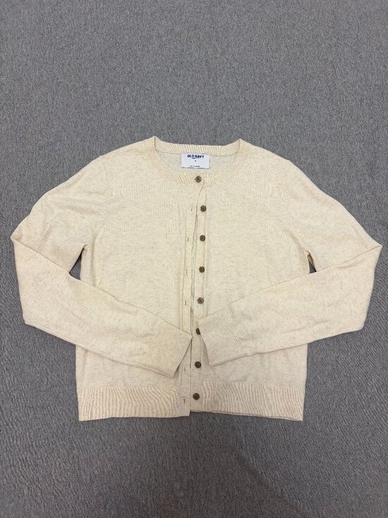 Old Navy Sweaters - Women's Old Navy Cardigan Cream Size Medium